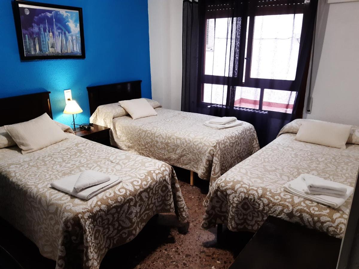 Hotel Azahar Oliva Bagian luar foto